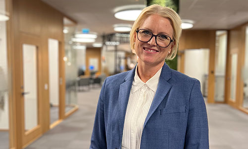 Ulrika Grönberg, kontorschef i Köping